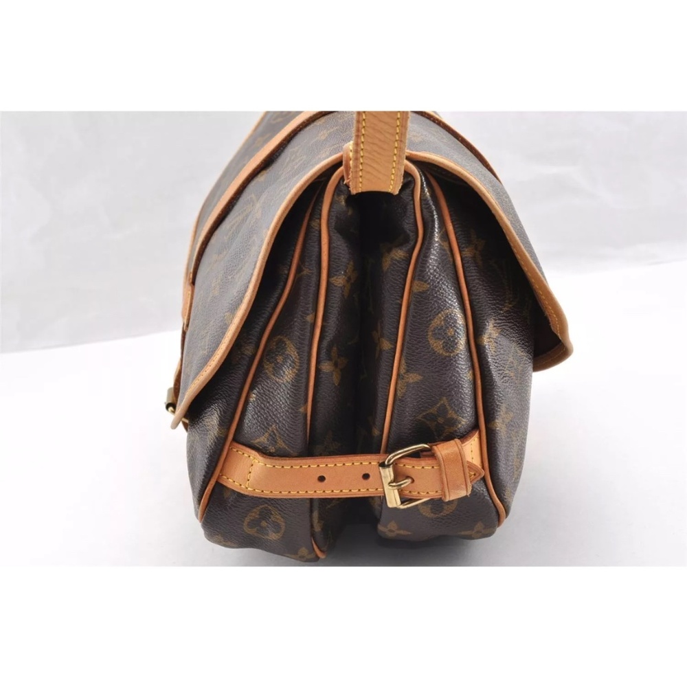 Authentic LV Louis Vuitton Saumur 30 Monogram Canvas Shoulder Crossbody Bag - Picture 8 of 15